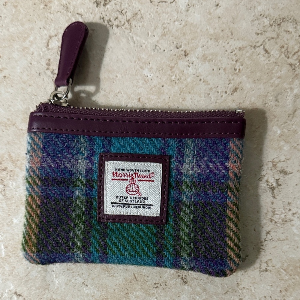 Harris Tweed Coin Purse (Maccessori Collection)